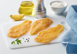 Pit de pollastre filetejada  [Safata de 400 g. a 10,59€/Kg.]