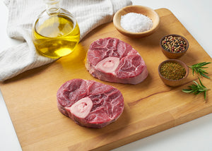Ossobuco [2 cortes a 300 g. a 11,70€/Kg.]