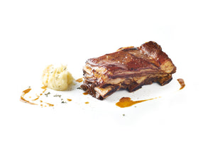 Costillar de ternera a baja temperatura [Una pieza de 900 g. aprox. a 22,75€/Kg.]